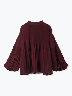 LUDIC PARK(ルディックパーク) |【前後2WAY】プリーツブラウス