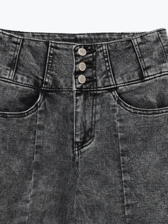 LUDIC PARK(ルディックパーク) |サイドレースアップフレアデニムパンツ