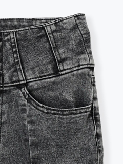 LUDIC PARK(ルディックパーク) |サイドレースアップフレアデニムパンツ