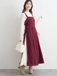 LUDIC PARK(ルディックパーク) |サイドプリーツジャンパースカート