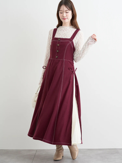 LUDIC PARK(ルディックパーク) |サイドプリーツジャンパースカート