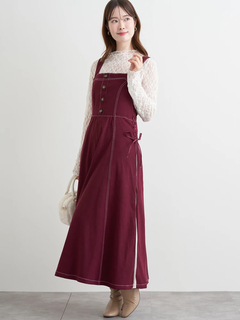 LUDIC PARK(ルディックパーク) |サイドプリーツジャンパースカート