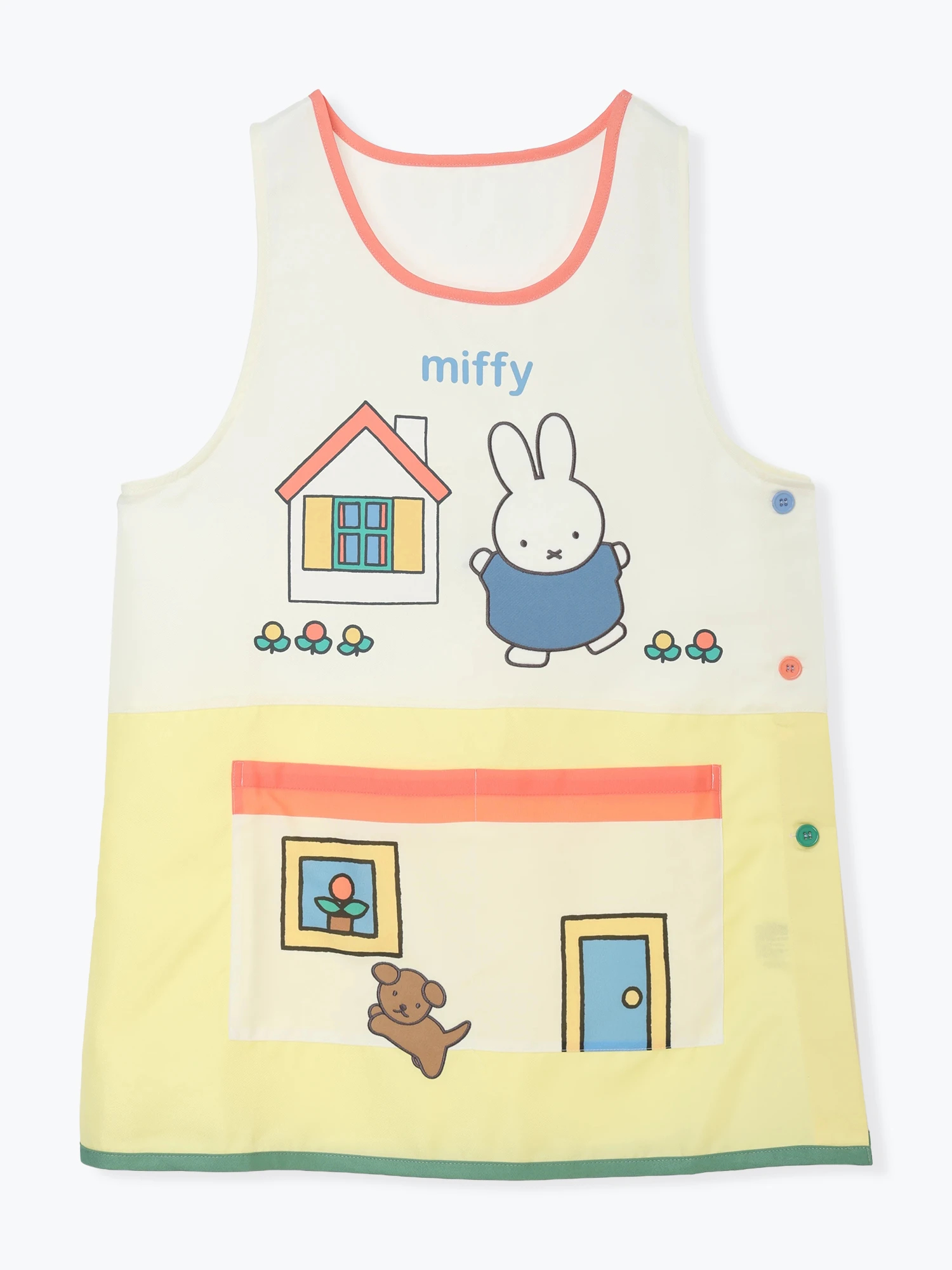 miffy エプロン おうち【ミッフィー】 / Hare no hi（ハレノヒ）の
