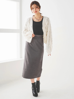 LUDIC PARK(ルディックパーク) |ジグザグフリンジカーディガン