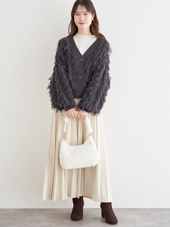 LUDIC PARK(ルディックパーク) |ジグザグフリンジカーディガン