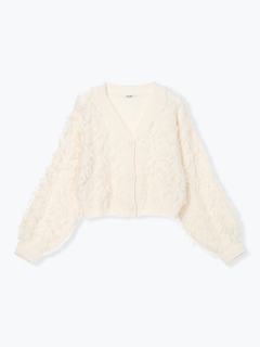 LUDIC PARK(ルディックパーク) |ジグザグフリンジカーディガン