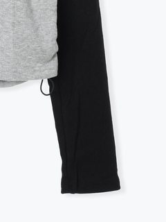 LUDIC PARK(ルディックパーク) |ネコプリント ラグランリブロングTシャツ