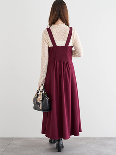 LUDIC PARK(ルディックパーク) |スエードツイストジャンパースカート