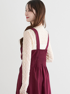 LUDIC PARK(ルディックパーク) |スエードツイストジャンパースカート