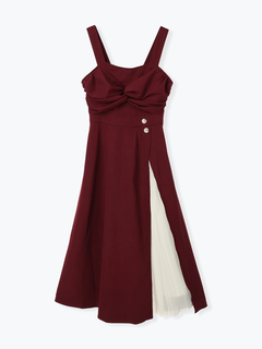 LUDIC PARK(ルディックパーク) |スエードツイストジャンパースカート