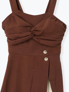 LUDIC PARK(ルディックパーク) |スエードツイストジャンパースカート