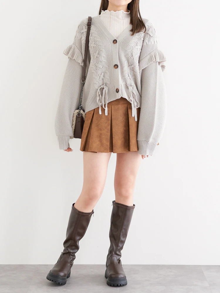 ラッフルスピンドルカーディガン / LUDIC PARK（ルディックパーク）の