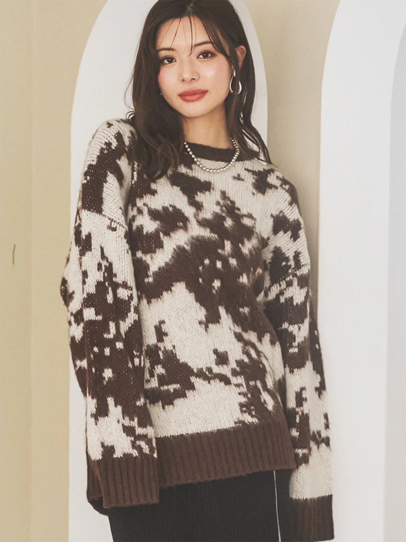 モヘア ニュアンス柄ニット / LUDIC PARK（ルディックパーク）のニット