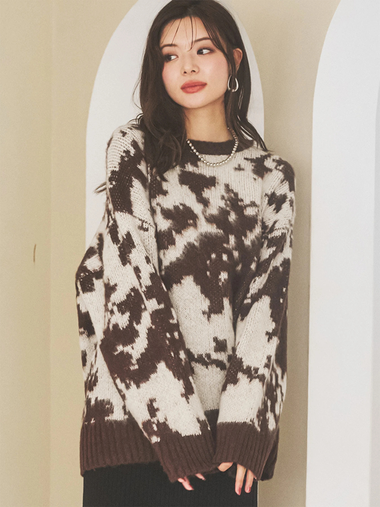 モヘア ニュアンス柄ニット / LUDIC PARK（ルディックパーク）のニット