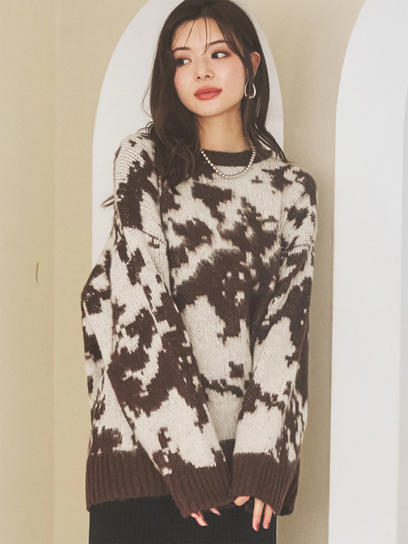 モヘア ニュアンス柄ニット / LUDIC PARK（ルディックパーク）のニット