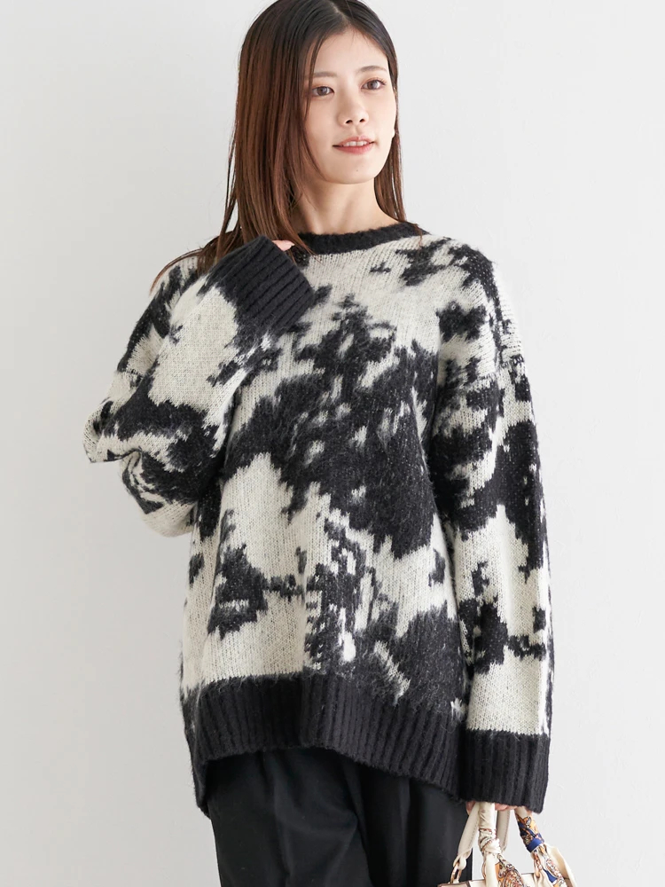 モヘア ニュアンス柄ニット / LUDIC PARK（ルディックパーク）のニット