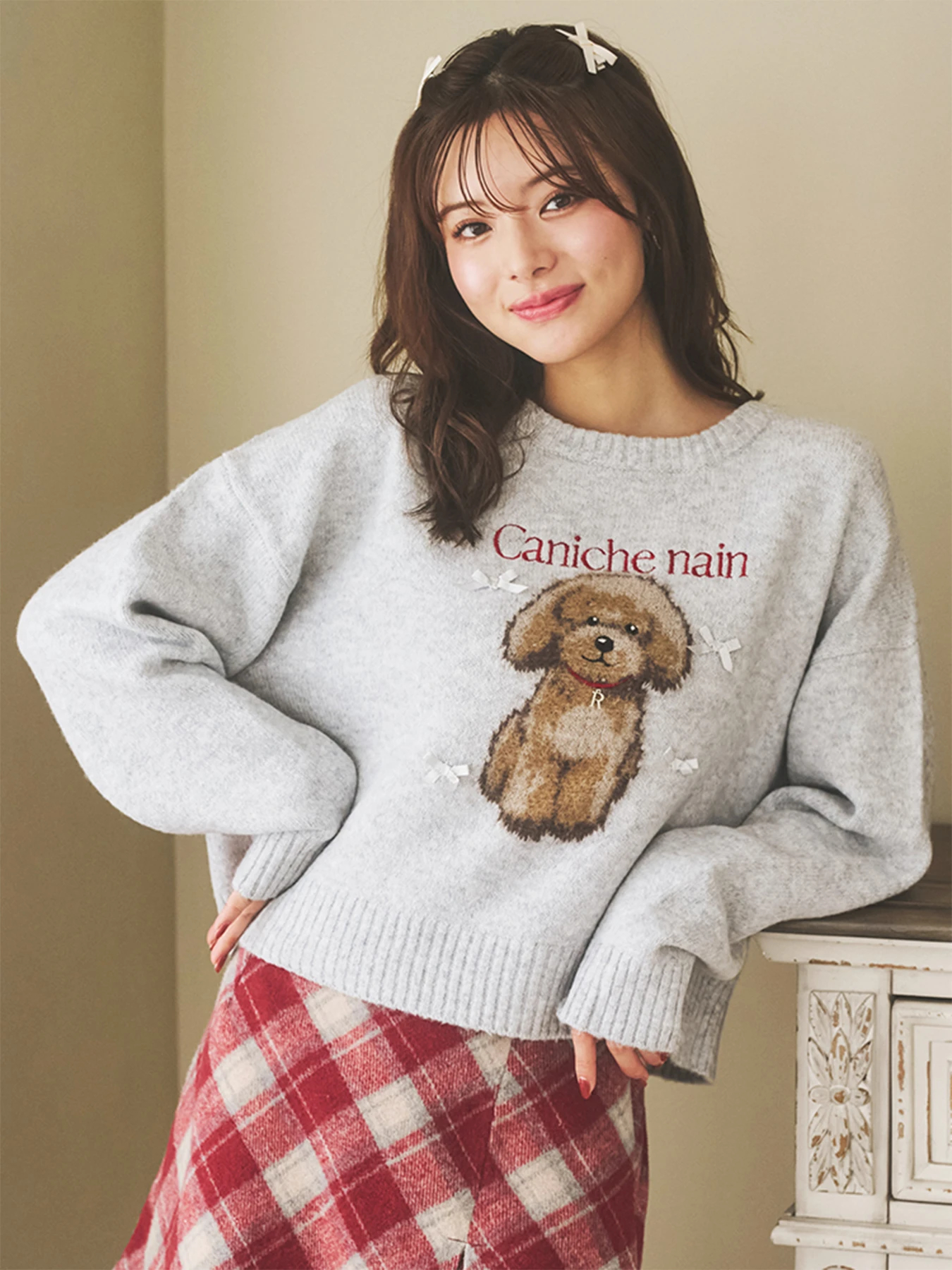 パプリカ paprika PARCOコラボ ニット セーター ショッパー付き