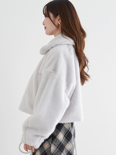 LUDIC PARK(ルディックパーク) |ファーショート丈ダッフルジャケット