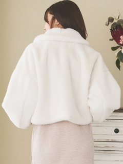 LUDIC PARK(ルディックパーク) |ファーショート丈ダッフルジャケット