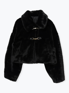 LUDIC PARK(ルディックパーク) |ファーショート丈ダッフルジャケット