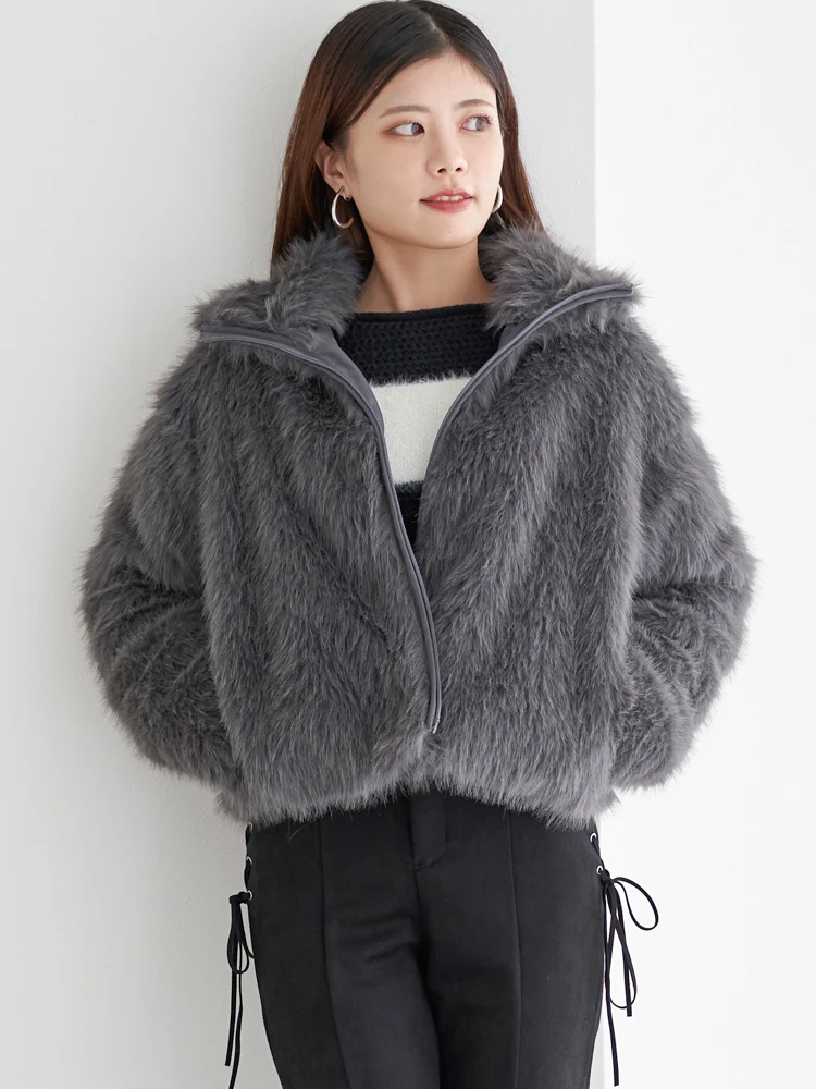 シャギーファーブルゾン / LUDIC PARK（ルディックパーク）の