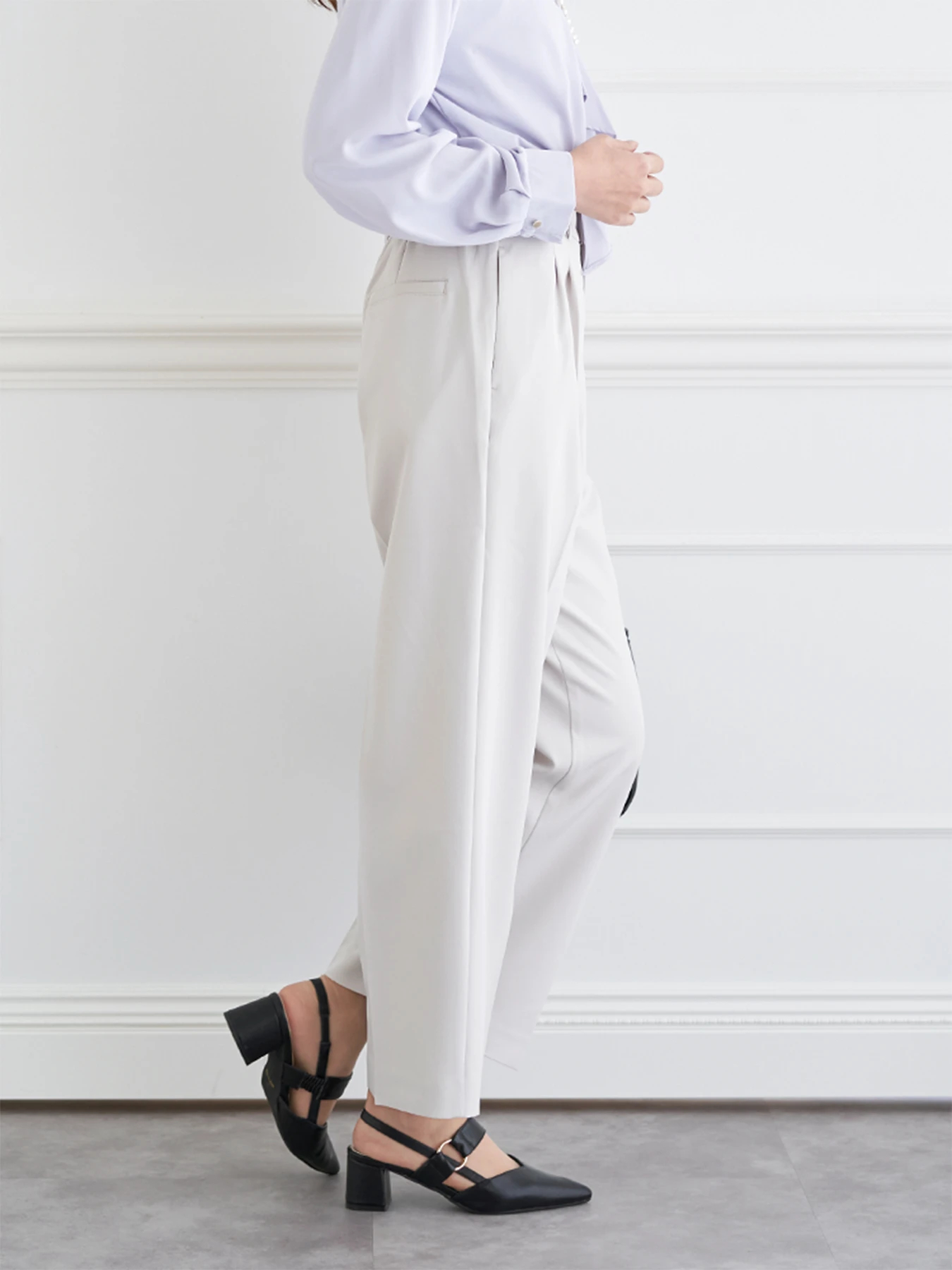 ボトムス ru Gready Brilliant【オンライン限定先行予約】【予約で10%OFF】ツイル裾