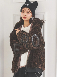 今季トレンドNo1大人の辛口ジャケット】フェイクレザービッグ