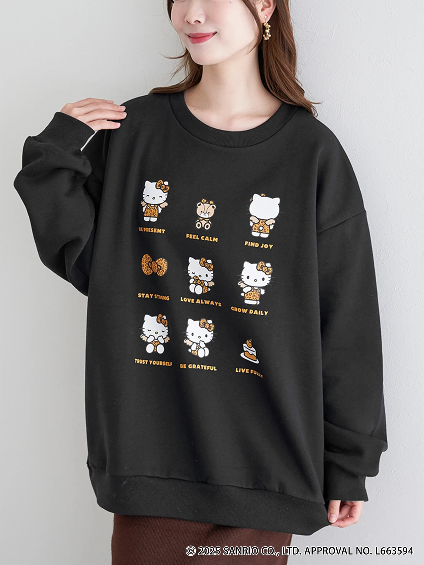 きてぃページ ハローキティ9連トレーナー / LUDIC PARK（ルディックパーク）の