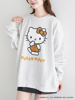 LUDIC PARK(ルディックパーク) |ハローキティヒョウ柄トレーナー