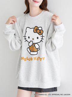 LUDIC PARK(ルディックパーク) |ハローキティヒョウ柄トレーナー