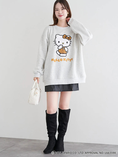 LUDIC PARK(ルディックパーク) |ハローキティヒョウ柄トレーナー