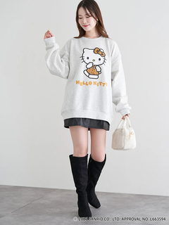 LUDIC PARK(ルディックパーク) |ハローキティヒョウ柄トレーナー