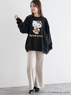 LUDIC PARK(ルディックパーク) |ハローキティヒョウ柄トレーナー