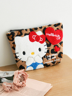 激レア 新品 ハローキティ ヒョウ柄 バッグ ポーチ 2点 1999年 タグ付き ハローキティのレオパード柄バッグ。持っているだけで圧倒的存在です