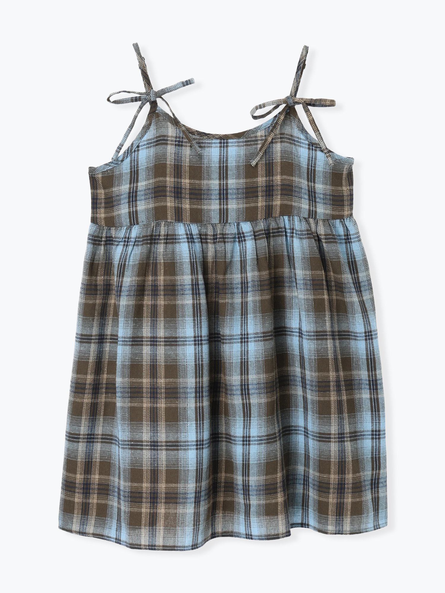 チェック柄キャミチュニック / Hare no hi（ハレノヒ）のシャツ