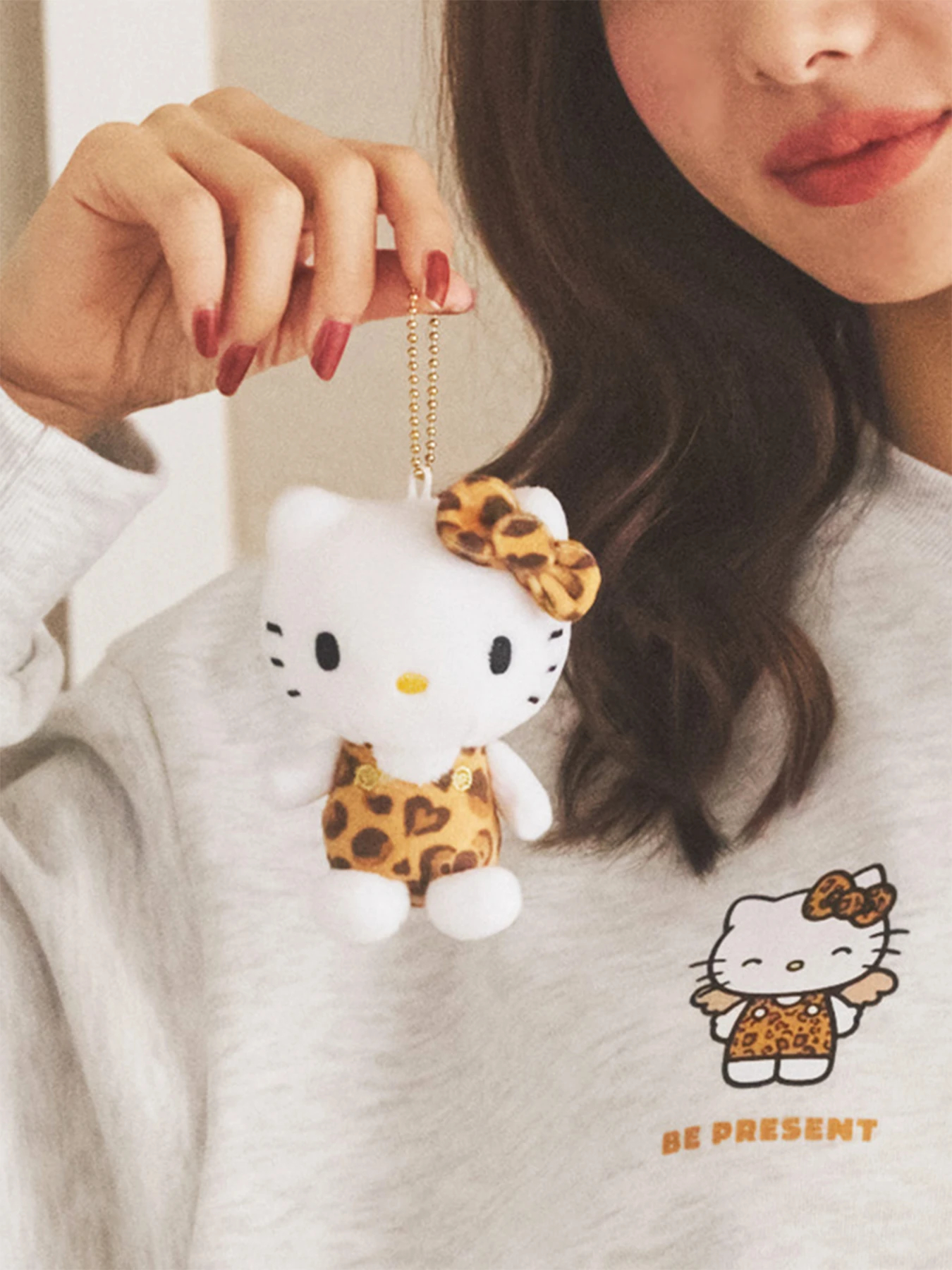 ハローキティヒョウ柄マスコット / LUDIC PARK（ルディックパーク）の