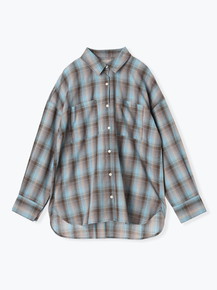 ルーズシルエットチェック柄シャツ / LUDIC PARK（ルディックパーク