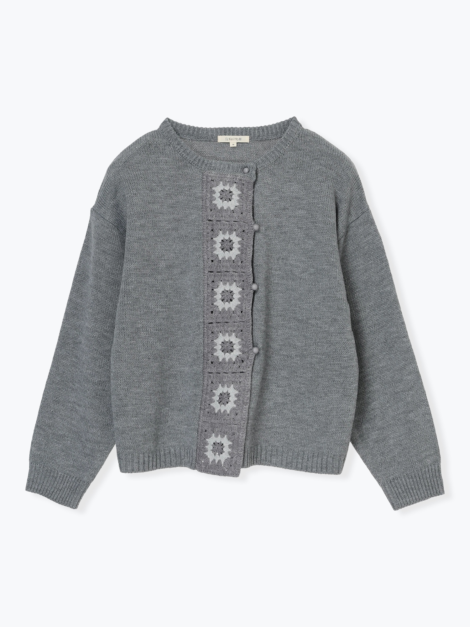 かぎ針編みモチーフカーディガン / Hare no hi（ハレノヒ）の