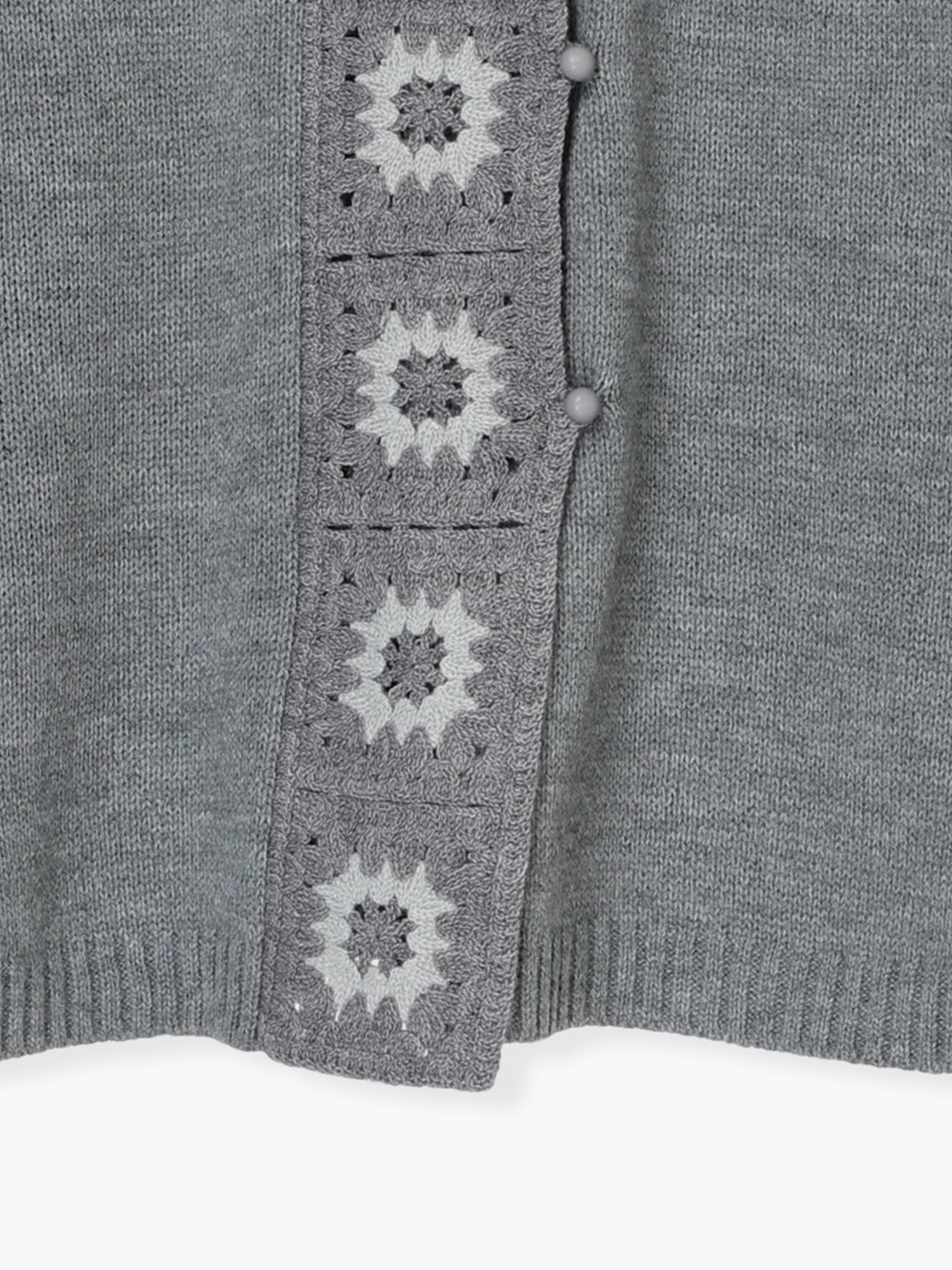 かぎ針編みモチーフカーディガン / Hare no hi（ハレノヒ）の