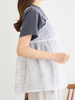 LUDIC PARK(ルディックパーク) |ラメ刺繍キャミソールビスチェ