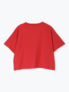 LUDIC PARK(ルディックパーク) |【接触冷感】レトロロゴラメ刺繍Tシャツ