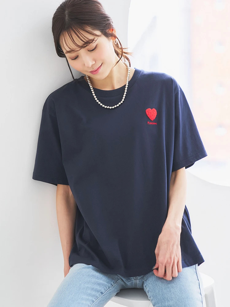 LUDIC PARK(ルディックパーク) |【接触冷感】サガラハートTシャツ
