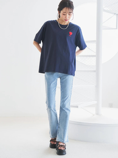 LUDIC PARK(ルディックパーク) |【接触冷感】サガラハートTシャツ