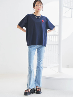 LUDIC PARK(ルディックパーク) |【接触冷感】サガラハートTシャツ