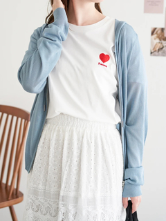 LUDIC PARK(ルディックパーク) |【接触冷感】サガラハートTシャツ