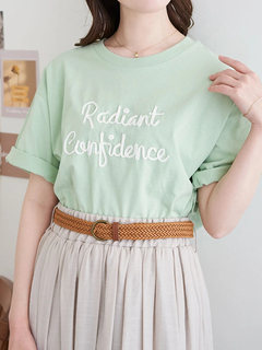 LUDIC PARK(ルディックパーク) |【接触冷感】コード刺繍Tシャツ