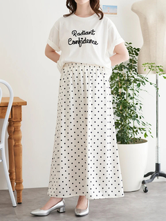 LUDIC PARK(ルディックパーク) |【接触冷感】コード刺繍Tシャツ
