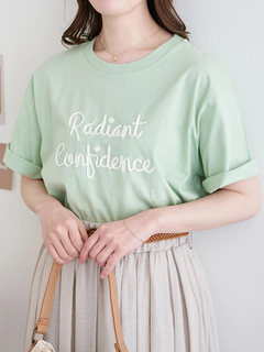 LUDIC PARK(ルディックパーク) |【接触冷感】コード刺繍Tシャツ