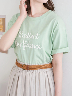 LUDIC PARK(ルディックパーク) |【接触冷感】コード刺繍Tシャツ