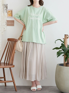 LUDIC PARK(ルディックパーク) |【接触冷感】コード刺繍Tシャツ